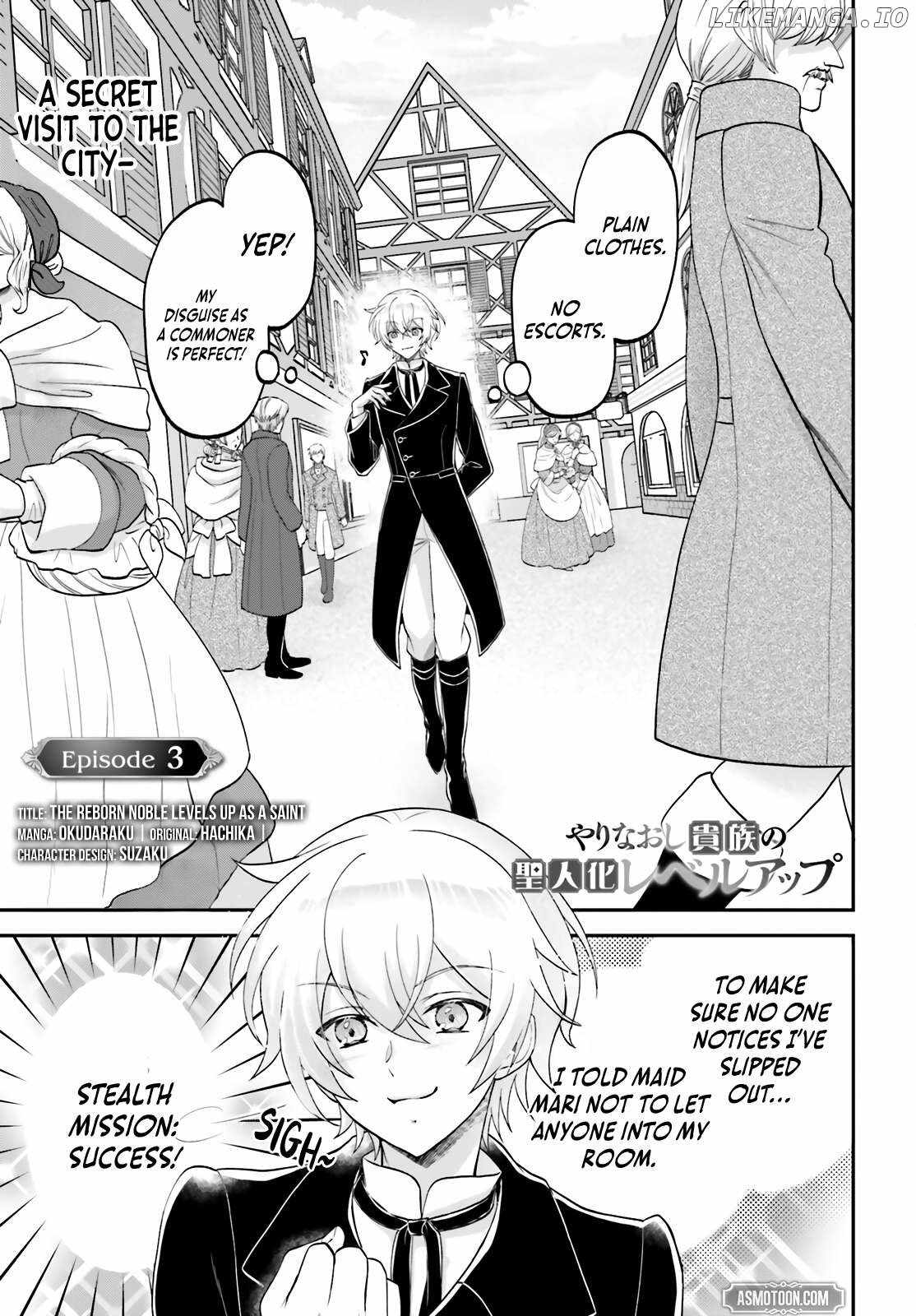The Reborn Noble Levels up as a Saint Chapter 3 2